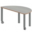 Tisch ZALOTTI mit Linoleum-Belag