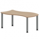 Tisch ZALOTTI mit Schichtstoff-Belag