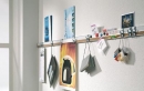 Bilderklemmleiste weiß 100 cm