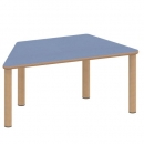 Tisch ZALOTTI mit Linoleum-Belag