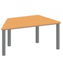 Tisch ZALOTTI mit Linoleum-Belag