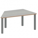 Tisch ZALOTTI mit Linoleum-Belag