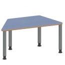 Tisch ZALOTTI mit Linoleum-Belag