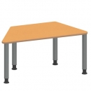 Tisch ZALOTTI mit Linoleum-Belag