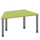 Tisch ZALOTTI mit Linoleum-Belag