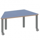 Tisch ZALOTTI mit Linoleum-Belag