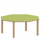 Tisch ZALOTTI mit Linoleum-Belag