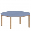 Tisch ZALOTTI mit Linoleum-Belag