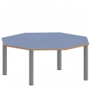 Tisch ZALOTTI mit Linoleum-Belag