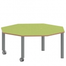 Tisch ZALOTTI mit Linoleum-Belag
