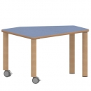 Tisch ZALOTTI mit Linoleum-Belag