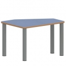 Tisch ZALOTTI mit Linoleum-Belag