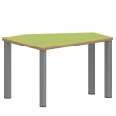 Tisch ZALOTTI mit Linoleum-Belag