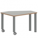 Tisch ZALOTTI mit Linoleum-Belag