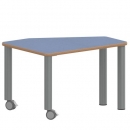 Tisch ZALOTTI mit Linoleum-Belag
