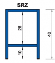 Grundregal 84 cm für hohe Schuhe SRZ