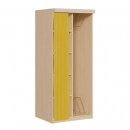 Liegepolsterregal mit Vorhang für 160 cm lange Polster, mit Fächern