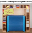Regal für Bettzeug und Stapelliegen