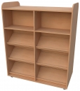 Bücherwagen doppelseitig