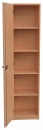 Schrank BxHxT 60x190x60 cm 1 T&uuml;r, Anschlag links, Schloss rechts