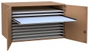 Bilderschrank als Aufsatzschrank
