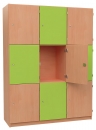 F&auml;cherschrank Element ( 1 ) mit Schl&ouml;ssern