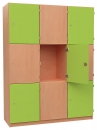 F&auml;cherschrank Element ( 2 ) mit Schl&ouml;ssern