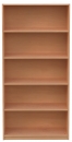 Materialschrank als offenes Regal, mit 5 F&auml;chern