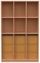 Materialschrank mit 9 hohen Modulboxen