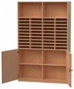 Postfachschrank  mit 40 offenen Postf&auml;chern