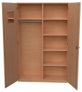Garderobenschrank BxHxT 120 x 190 x 60 cm