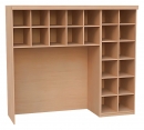 Schrank für Stapelliegen BxHxT 216x190x65 cm