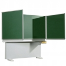 Wandtafel Schultafel aus Premium Stahlemaille, Serie ME, grün