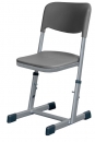Schülerstuhl mit Luftpolster Sitzschale, höhenverstellbar 38-43-46 cm