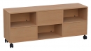 Raumteilerschrank fahrbar