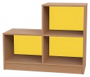 Schrank mit 3 F&auml;chern