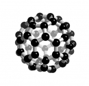 Fulleren (C60), molymod-Bausatz